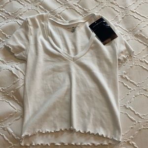 Brand new white brandy crop top